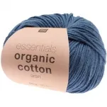 Rico Design Essentials Organic Cotton aran marine, 50g/90m