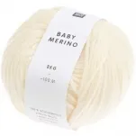 Rico Design Wolle Baby Merino DK 25g, Creme