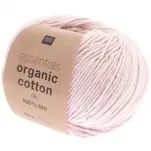 Rico Design Essentials Organic Cotton, rosa, 50g/105m