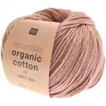 Rico Design Essentials Organic Cotton, nougat, 50g/105m