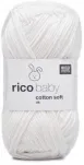 Rico Design Wolle Baby Cotton Soft DK 50g, Schneeweiss