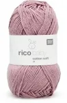 Rico Design Wool Baby Cotton Soft DK 50g Altrosa