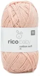 Rico Design Wool Baby Cotton Soft DK 50g Puder
