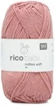 Rico Design Wolle Baby Cotton Soft DK 50g, Dunkelrosa