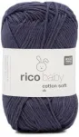 Rico Design Wolle Baby Cotton Soft DK 50g, Dunkelblau