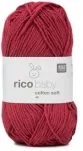 Rico Design Wool Baby Cotton Soft DK 50g Himbeere
