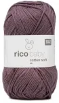 Rico Design Wolle Baby Cotton Soft DK 50g, Pflaume