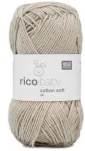 Rico Design Wolle Baby Cotton Soft DK 50g, Kokus