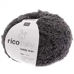 Rico Design Wolle Baby Teddy Aran DK 50g, Dunkelgrau