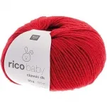 Rico Design Wool Baby Classic DK 50g Rot