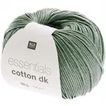 Rico Design Essentials Cotton DK, salbei, 50g/120m