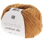 Rico Design Essentials Cotton DK, karamell, 50g/120m