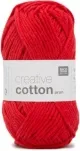 Rico Creative Cotton Aran, rot, Grösse: 50 g, 85 m, 100 % CO gaze