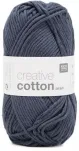 Rico Creative Cotton Aran, nachtblau 50 g, 85 m, 100 % CO gaze