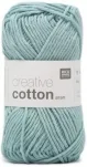 Rico Creative Cotton Aran, eisblau, Grösse: 50 g, 85 m, 100 % CO gaze