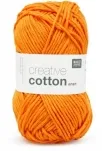 Rico Creative Cotton Aran, mandarine, Grösse: 50 g, 85 m, 100 % CO gaze
