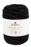 DMC Nova Vita 12, Häkeln Stricken Makramee, Farbe: Schwarz, Menge: 1 pc.