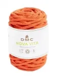 Nova Vita 12, Crochet Knit Macrame, Color: Orange, Quantity: 1 pc.