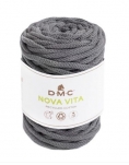 DMC Nova Vita 12, Crochet Knit Macrame, Color: Grey, Quantity: 1 pc.
