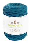 DMC Nova Vita 12, Crochet Knit Macrame, Color: Ocean Blue, Quantity: 1 pc.