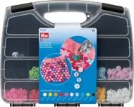 Prym Druckknopf Color Snaps Box, Grösse: Box 300 Stk. mit Werkzeug-Set