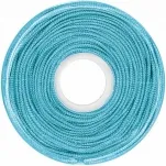 Rico Macrame Cord, Color: Turquoise, Size: 1mm, Quantity: 10 meters