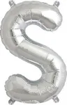 Rico Folienballon S, silber, Grösse: ca. 36 cm