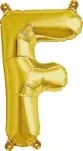 Rico Foil balloon F, gold, Size: ca. 36 cm