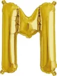 Rico Folienballon M, gold, Grösse: ca. 36 cm