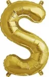 Rico Folienballon S, gold, Grösse: ca. 36 cm