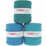 Hoooked Zpagetti Turquoise aqua Shades, Color: Turquoise, Weight: ±700g, Quantity: 1 pc.