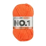 myboshi yarns Nr.1 col.131 orange, 50g/55m, quantity: 1 pc.