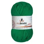 myboshi Wolle Nr.5 col.522 grasgrün, Grösse: 25 g, 45 m, 57 % CO, 43 % PA
