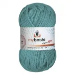 myboshi Wolle Nr.5 col.558 meerblau, Grösse: 25 g, 45 m, 57 % CO, 43 % PA
