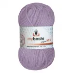 myboshi Wolle Nr.5 col.561 candy purpur, Grösse: 25 g, 45 m, 57 % CO, 43 % PA