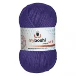 myboshi Wolle Nr.5 col.563 violett, Grösse: 25 g, 45 m, 57 % CO, 43 % PA
