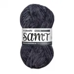 Samt - myboshi Wool Chenille-Garn, Color: mouse, Weight: 100g, Qty: 1 pc.
