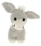 Hoooked Crochet Set Donkey Joe Eco Barbante Lava, Color: Mint, Quantity: 1 piece.