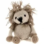 Hoooked Crochet Set Lion Leroy Eco Barbante, Color: Taupe, Quantity: 1 piece.