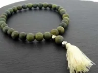 Prayer Beads, Tesbih – Misbaha, Color: green, Size: ±18cm, Qty: 1 pc.