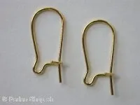 Ear Hook, gold color, 24 pc.