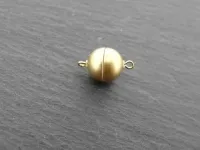 Magnetic Clasps round, Color: gold, Size: 8mm, Qty: 1 pc.