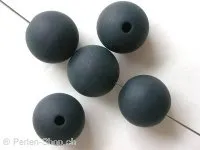 Polaris Beads black, 10mm, 10 pc.
