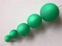 Polaris Beads green, 8mm, 10 pc.
