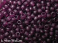 SeedBeads, transp. lilac frosted, 2.6mm, 17 gr.