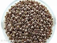 Toho Beads rocailles, Farbe: metallic hellrosa, Grösse: 2.2mm, Menge: 9 gr.