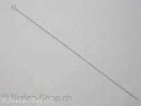 Perlennadeln mit Einfaches Öhr, Ø 0.24mm, 10 Stk.