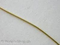 French Wire (würmli), Couleur: doré, Taille du trou: ±1 mm, Quantite: ±70cm