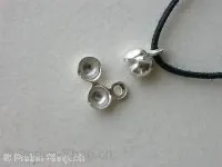Squeeze Capsules, 4mm, 925 sterling silber, 1 pc.