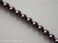ACTION Sw Cry Pearls 5810, burgundy, 4mm, 100 Stk.